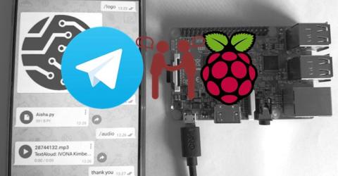 Using Telegram Bot with Raspberry Pi: Sharing Text and Files
