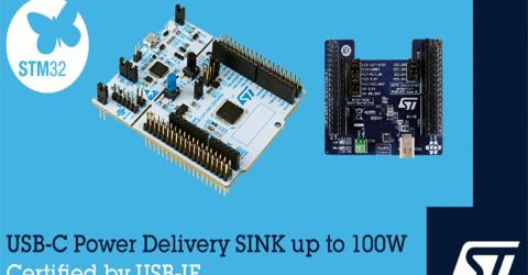 STMicroelectronics 100W USB PD Development Board 