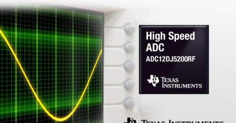12-bit ADC meets the most demanding requirements of tomorrow's test and measurement, and defense applications