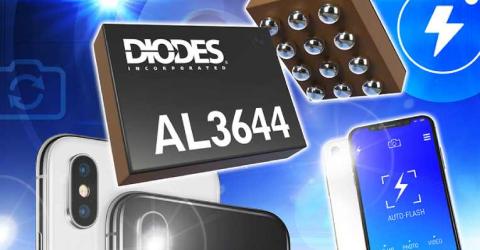 AL3644 Flash LED Drivers Deliver High-Current Stability in Portable Devices for Dual- and Quad-Channel Applications