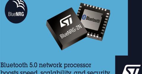 BlueNRG-2N Bluetooth 5.0-Certified Network Processor