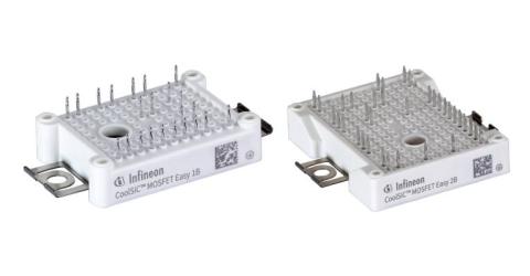 EasyPACK™ modules with CoolSiC™ MOSFETs for EV charging and UPS