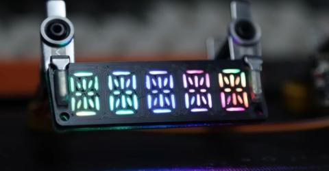 Custom RGB 14-Segment Display Built from Scratch