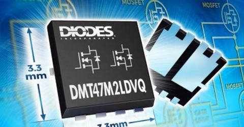 DMT47M2LDVQ Dual MOSFET