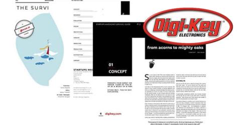 Digi-Key's Microsite and Survival Guide for Startups