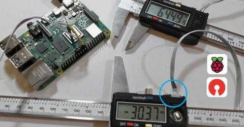 Interfacing digital Caliper with Raspberry Pi