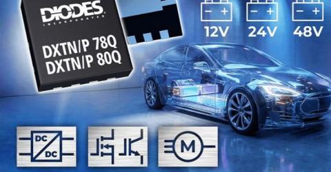Diodes Expands Automotive Bipolar Transistor Portfolio 