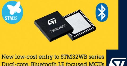 STMicroelectronics' New STM32WB Series Dual-Core MCUs