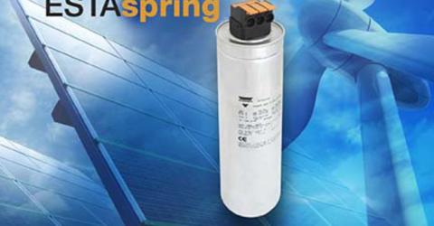 LVAC Power Capacitors With ESTAspring Features Lever-Operated Spring Terminal Connection