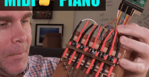 Finger MIDI Piano using Raspberry Pi Pico