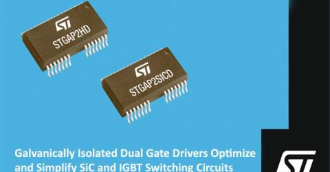 Galvanically Isolated Dual Gate Drivers STGAP2HD and STGAP2SICD