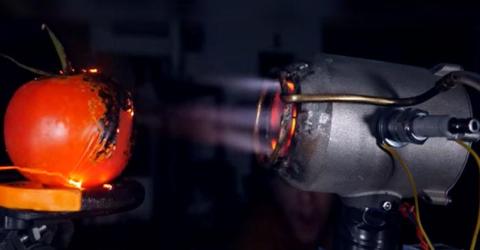 Hair Dryer transformed into Jet Engine