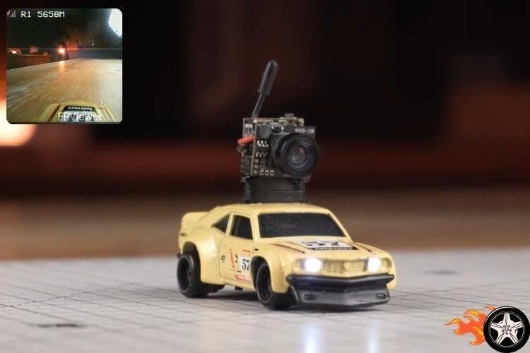  Hot Wheels car has been transformed into a fully functional FPV RC drift platform by YouTuber Pro Know