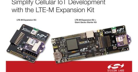 LTE-M Expansion Kit for Low-Power Cellular IoT Applications