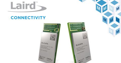 Laird BL654PA Modules for Bluetooth 5 and Thread Implementation 