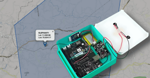 IoT-GPS Animal Tracking System 