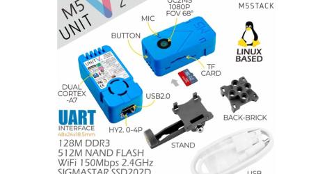 M5Stack UnitV2 Standalone AI Camera Module 