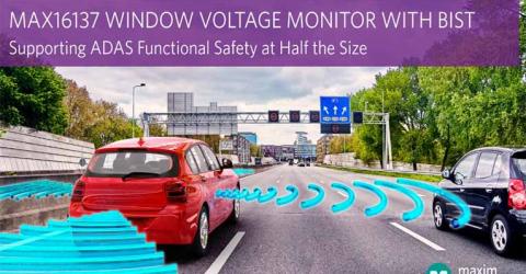 MAX16137 Window Voltage Monitor