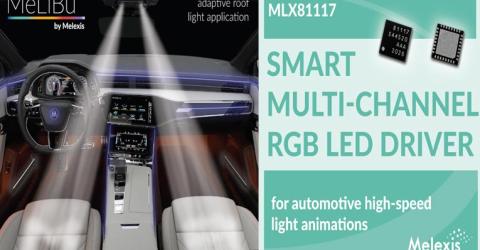 MLX81117 RGB LED Driver IC