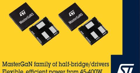 MasterGaN Integrated Half-Bridge Drivers