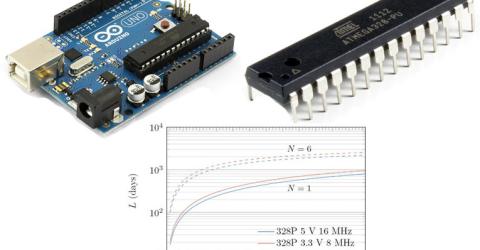 Maximize Battery Lifetime of Atmega328P Microcontroller 