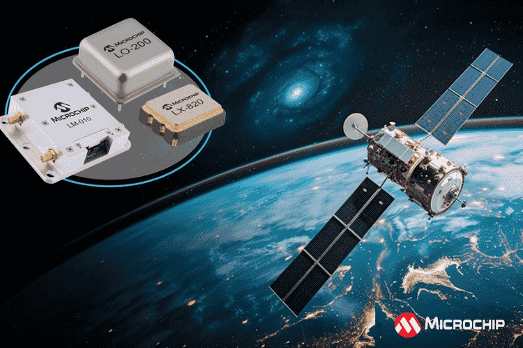 Microchip Adds the LX-820 Quartz Oscillator to its L-Series Timing Portfolio Developed for Low Earth Orbit Applications