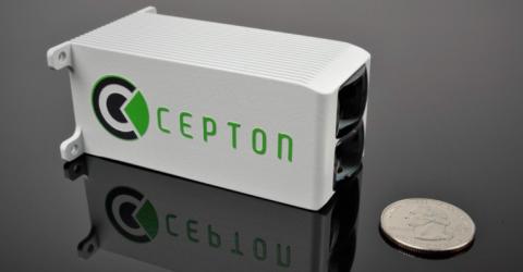 Cepton's Smallest Wide-FOV Miniature Nova Lidar Sensor