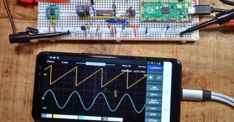 DIY Multipurpose Oscilloscope Using the Pico