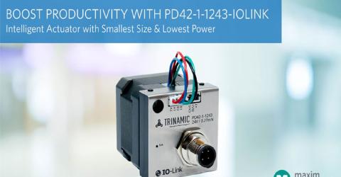 PD42-1-1243-IOLINK Intelligent Actuator from Maxim Integrated