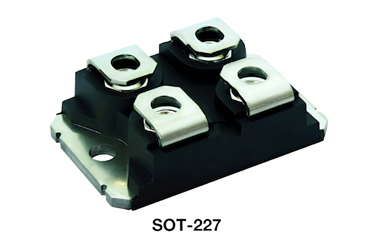 Vishay Intertechnology SOT-227 Power Modules Increase Power Conversion Efficiency While Eliminating the Need for PCB Redesigns