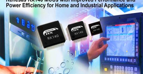 RX140 Microcontrollers from Renesas Electronics 