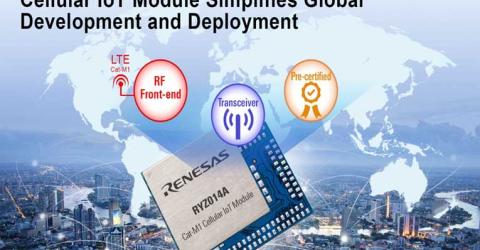 RYZ014A All-in-One Single-Mode LTE Category M1 Module 