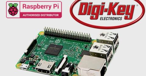 Digi-Key Becomes Official Raspberry Pi Authorized Distributor