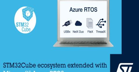 Microsoft Azure RTOS development across STM32 MCUs