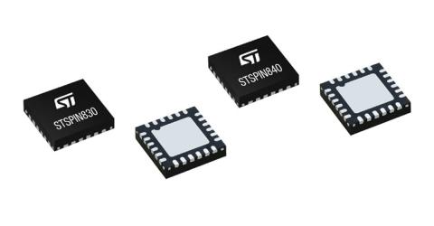 STSPIN830 and STSPIN840 single-chip motor drivers