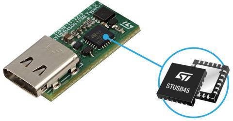 STUSB4500 Standalone USB Type-C and Power-Delivery controller 