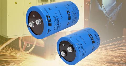 New Screw Terminal Aluminum Capacitors Offer 10% Higher Capacitance and Better Ripple Current Handling
