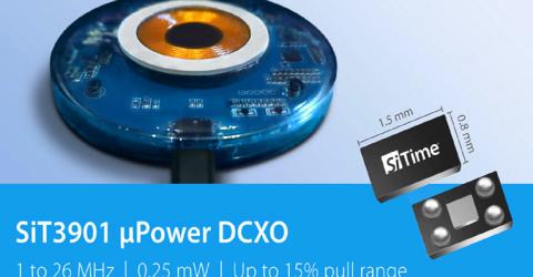 SiT3901 Digitally Controlled MEMS Oscillator (DCXO)