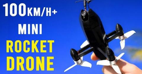 Smallest DIY ESP32 Brushless Rocket Drone