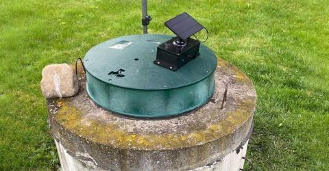 Solar-Powered Well Water Level Monitor