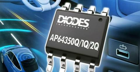 Automotive Compliant 3.5A Synchronous Buck Converters from Diodes Incorporated