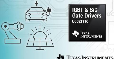 Isolated gate drivers with integrated sensing for IGBTs and SiC MOSFETs