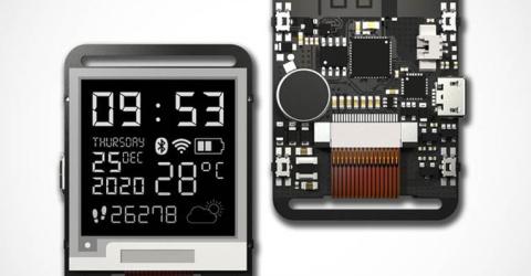 Watchy- E-Ink Watch launched by SQFMI