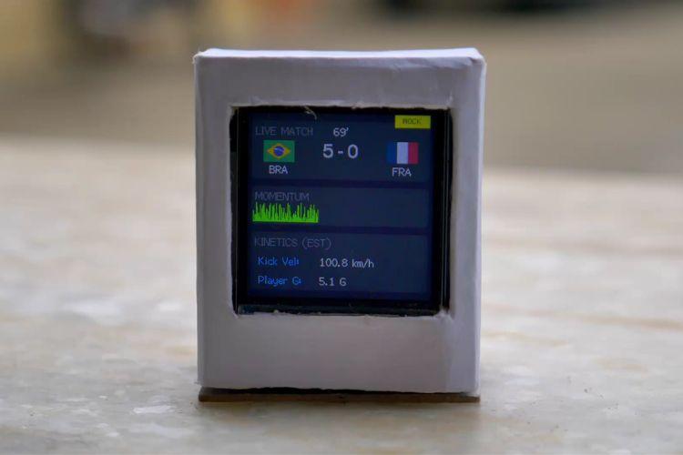  DIY World Cup Live Score Gadget