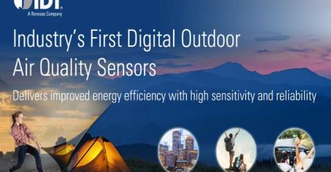 Digital Outdoor Air Quality Sensor Targeting Ozone and NOx Gases for High Volume Applications
