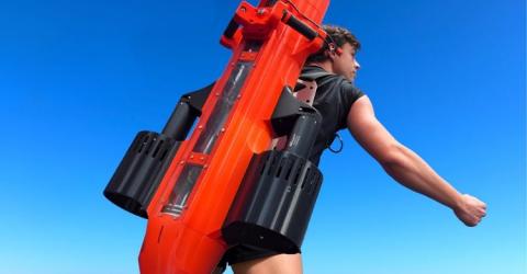 Makers Attempt to Build Underwater Vehicle to Outswim Sharks