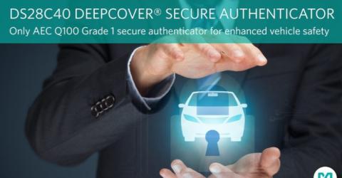Automotive-Grade Secure Authenticator to Enhance Vehicle Safety