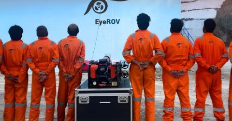 EyeROV’s Tunnel Survey at 4000 Feet