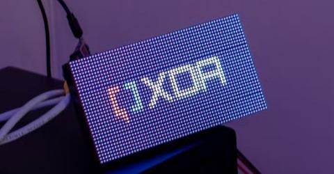 ESP32 Raspberry Pi LED Matrix Display Project
