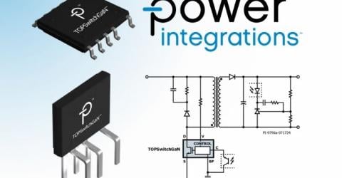 Power Integrations' TOPSwitchGaN flyback IC Family